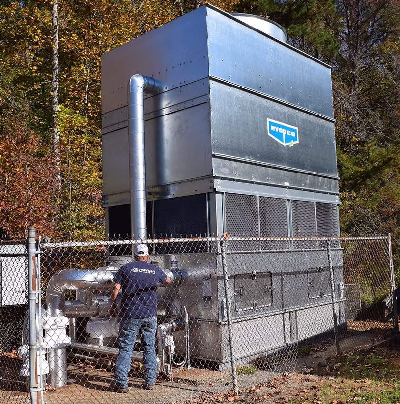 Cooling tower service and maintenance image