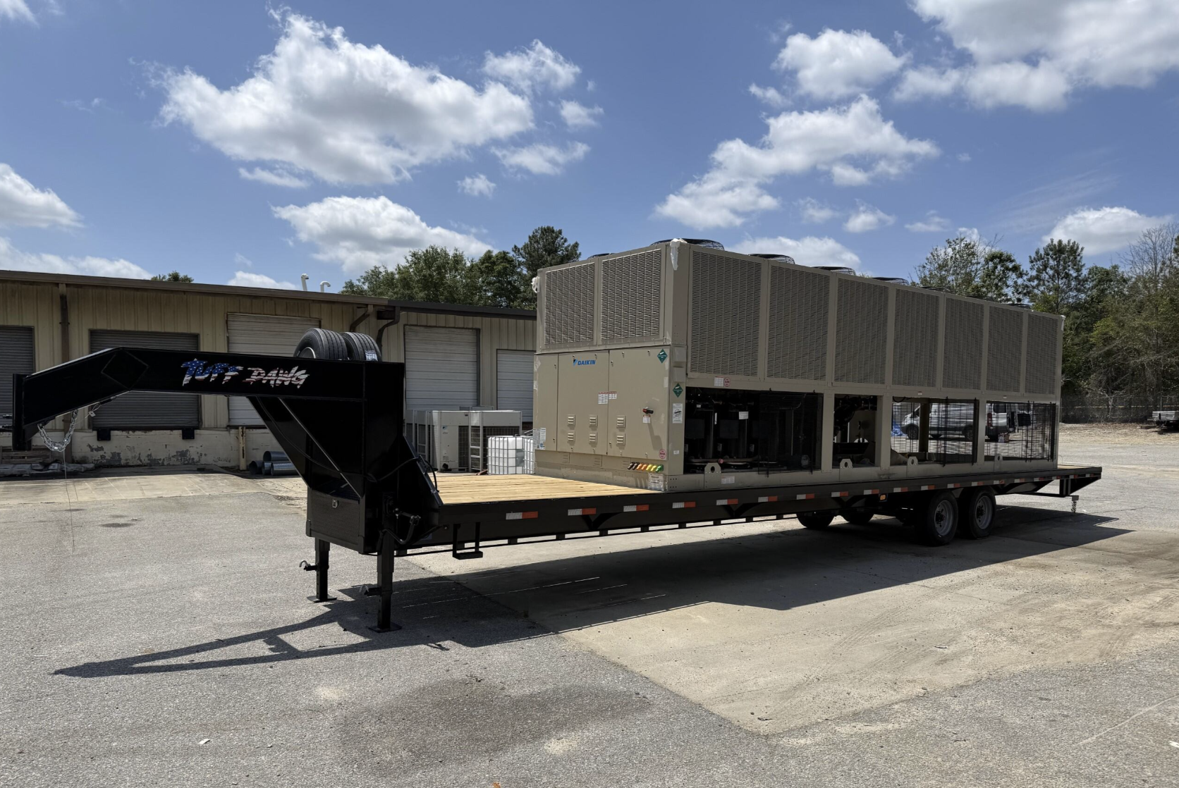 HMS rental chiller equipment available for emergency commercial HVAC support