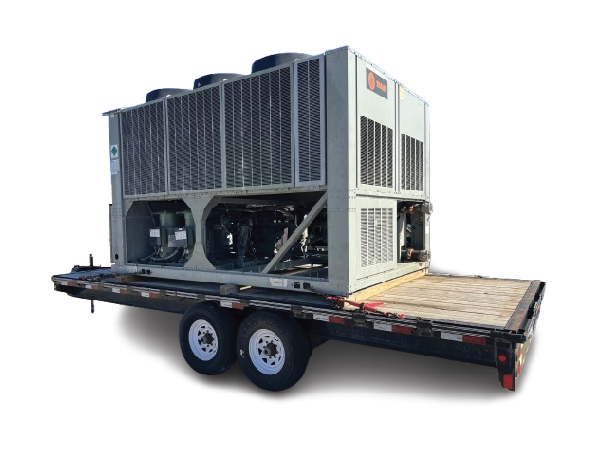 80 ton Trane air-cooled scroll rental chiller